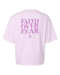 Faith Over Fear Tee – Edición Rosa